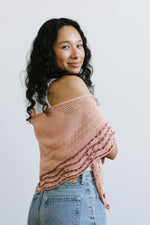 Load image into Gallery viewer, Tobay Shawlette - Knitting Pattern
