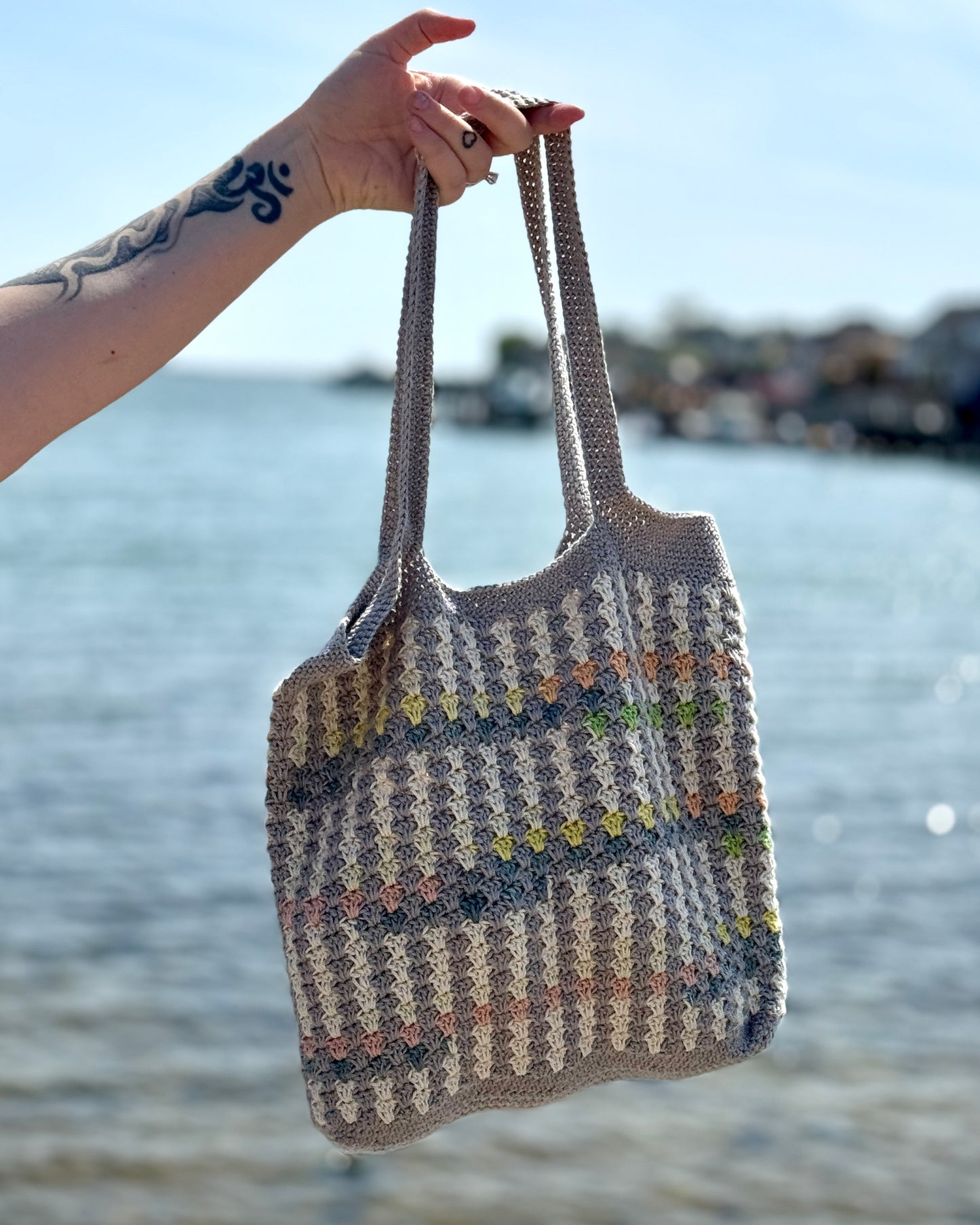 Saltaire Bag - Crochet Pattern