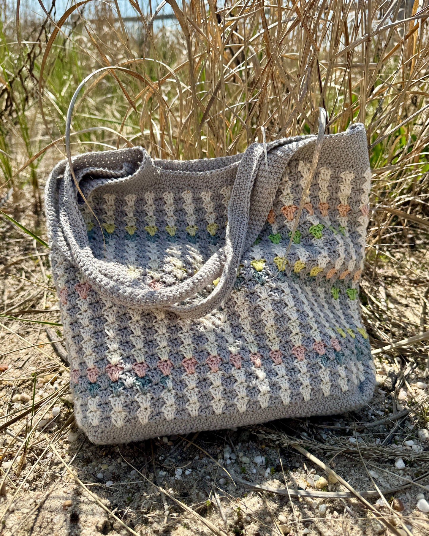 Saltaire Bag - Crochet Pattern
