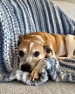 Load image into Gallery viewer, Sidewinder Throw - Knit Blanket Pattern PDF
