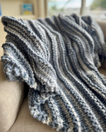 Load image into Gallery viewer, Sidewinder Throw - Knit Blanket Pattern PDF

