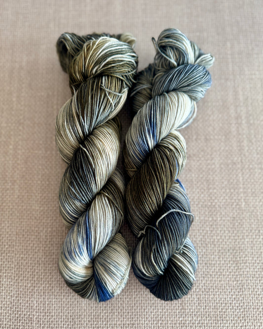 Wildflower Sock – Silvergrove | Hand Dyed Sock Yarn for Knitting & Crochet by Wool Honey