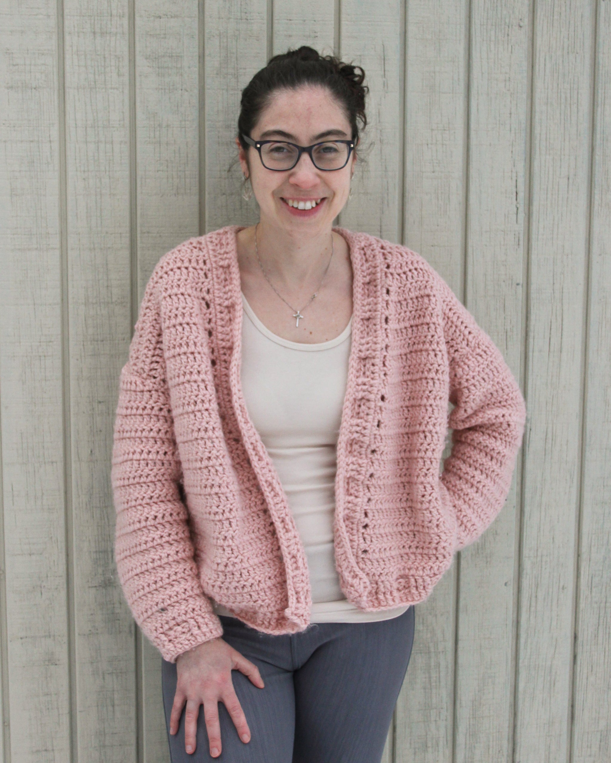 petitrow ペティロウ wrinkle cardigan Crochet Kit - Wildflower Cardigan – Lion Brand Yarn