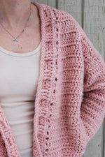 Load image into Gallery viewer, In A Jiffy Cardigan - Crochet Pattern
