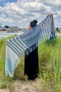 Tide and Texture Wrap - Crochet Pattern