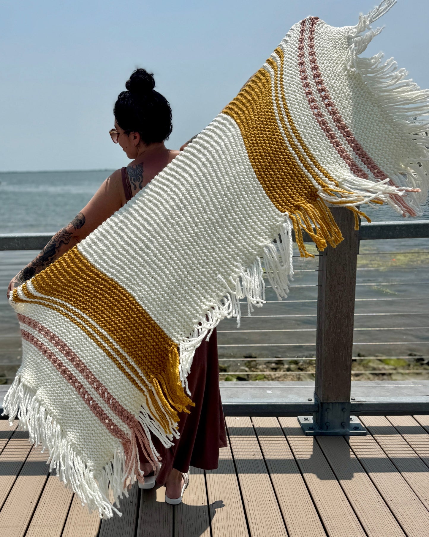 Tuscala Wrap - Knitting Pattern