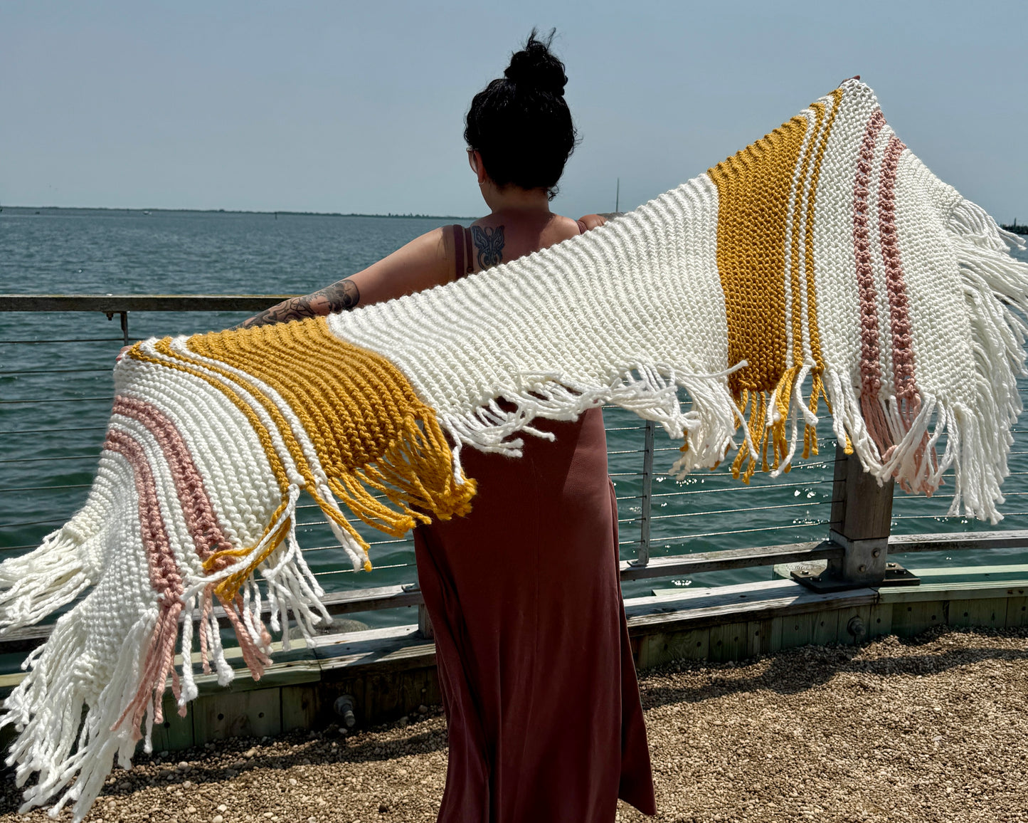 Tuscala Wrap - Knitting Pattern