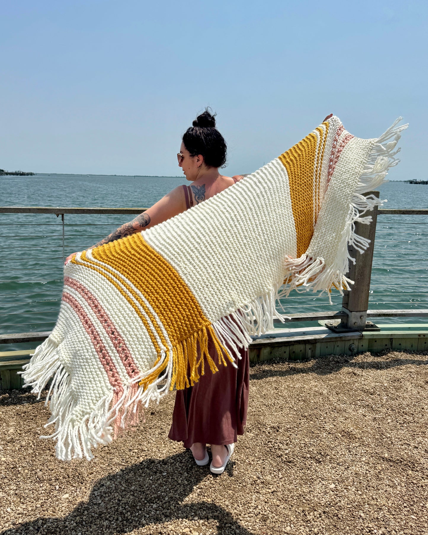 Tuscala Wrap - Knitting Pattern