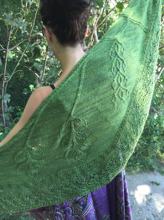 Earth Shawl - Fiddle Knits Designs