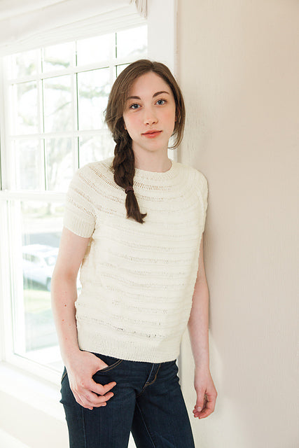 River Walk Tee - Free Knitting Pattern